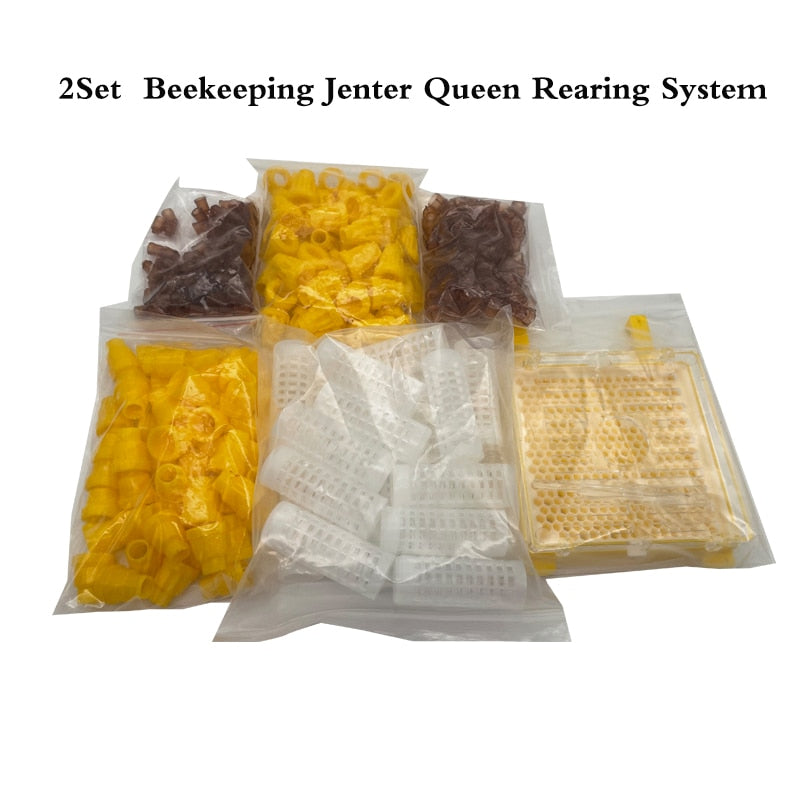 2SET Apiculture Beekeeping Jenter Queen Rearing Incubation System Box Cage Holder Plastic Cell Cup Bees Tool Beekeeping Supplies wrappackageBeekeepingequip Business & Industrial > Agriculture 194.99 EZYSELLA SHOP